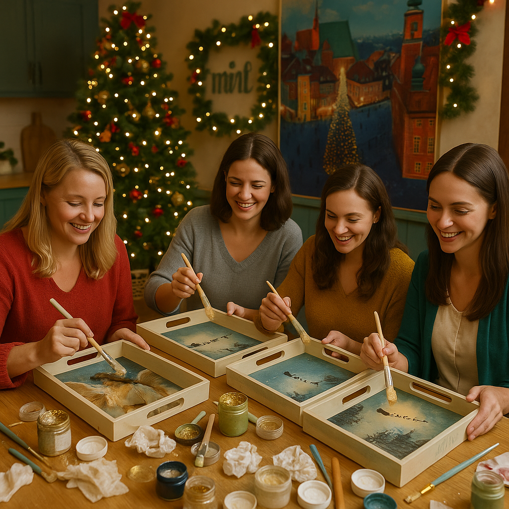 FREE! Christmas Tray Workshop