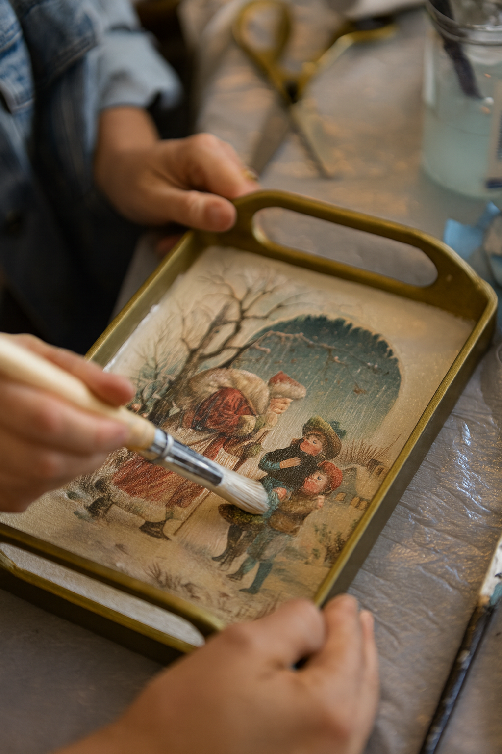 FREE! Christmas Tray Workshop