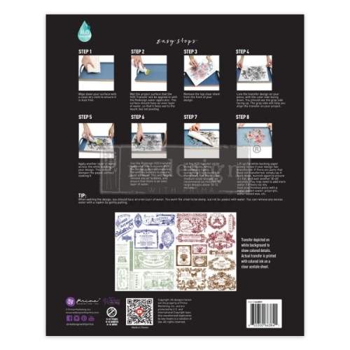 H2O TRANSFERS – JUST LABELS – 2 SHEETS, 8.5″X11″