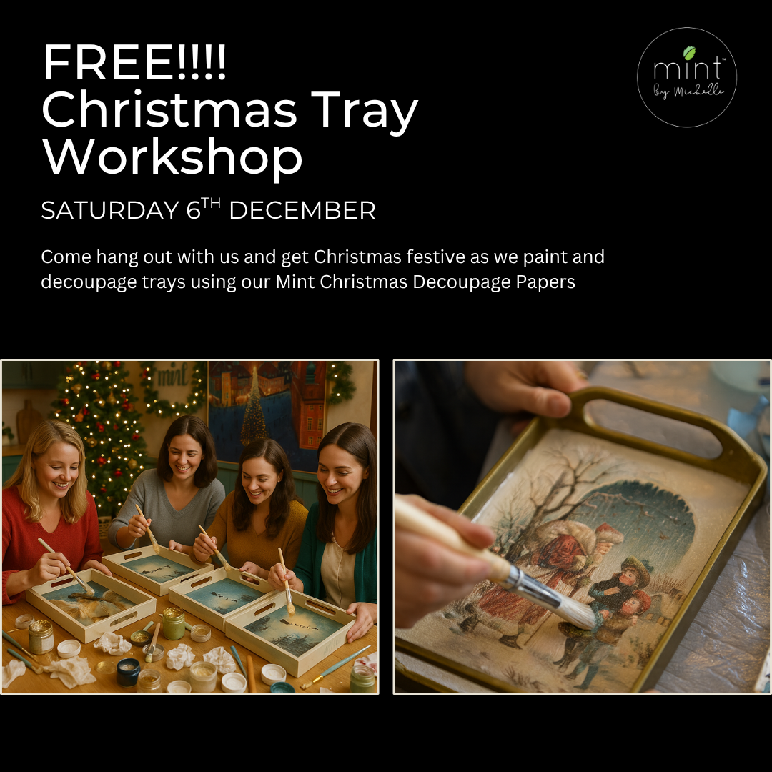 FREE! Christmas Tray Workshop