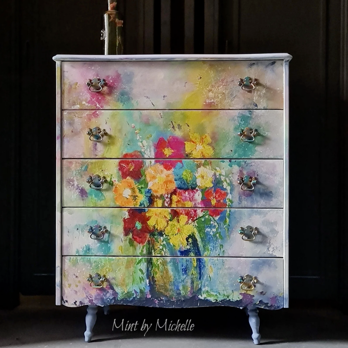 Spectacular Technicolor Draws  - Mint by Michelle Furniture