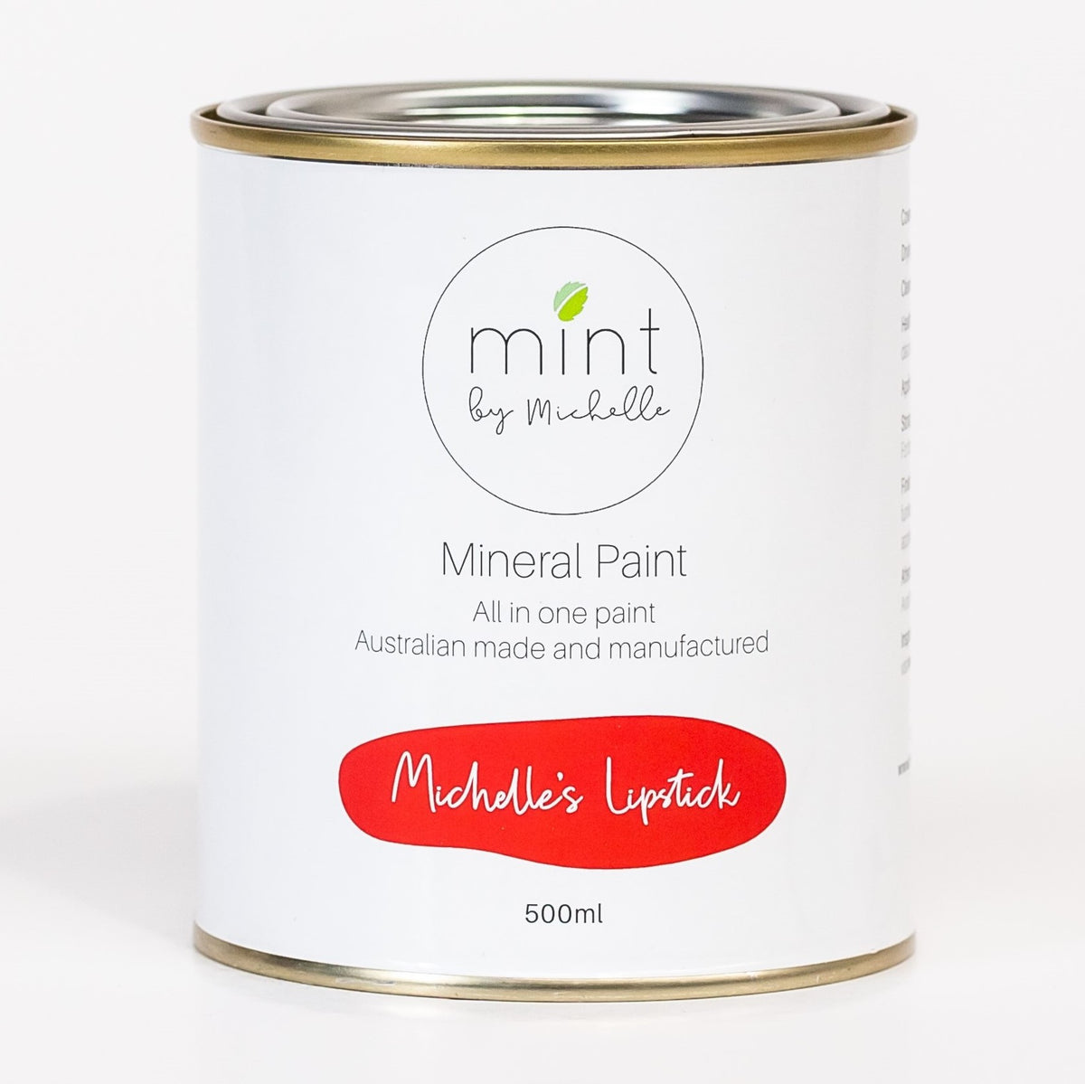 Michelle&#39;s Lipstick Mint Mineral Paint