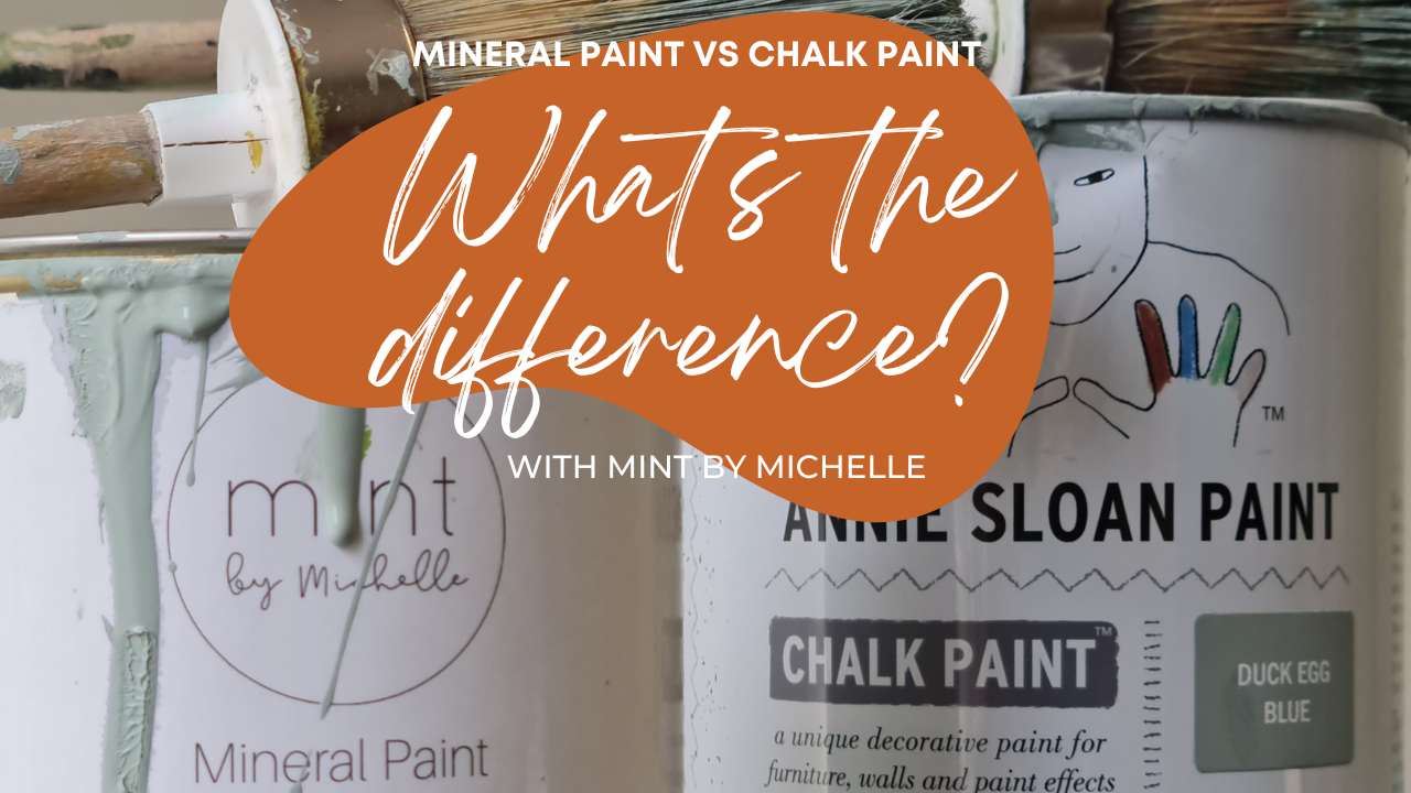 Mineral Paint vs Chalk Paint - what's the difference?