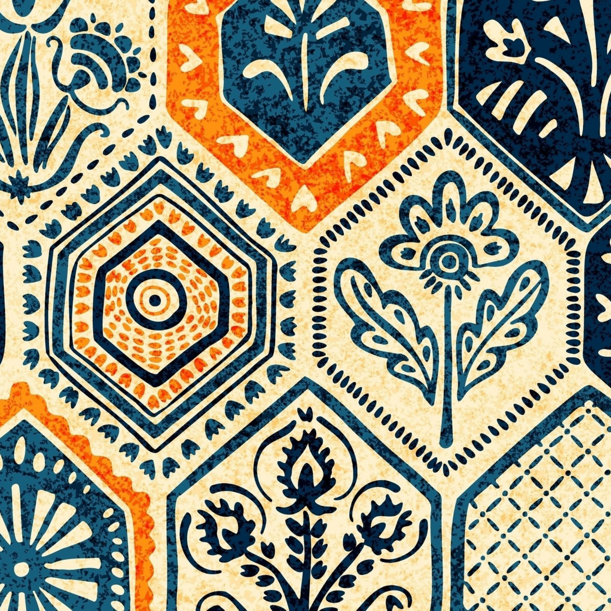 Three Yellow Goats Repeating Patterns