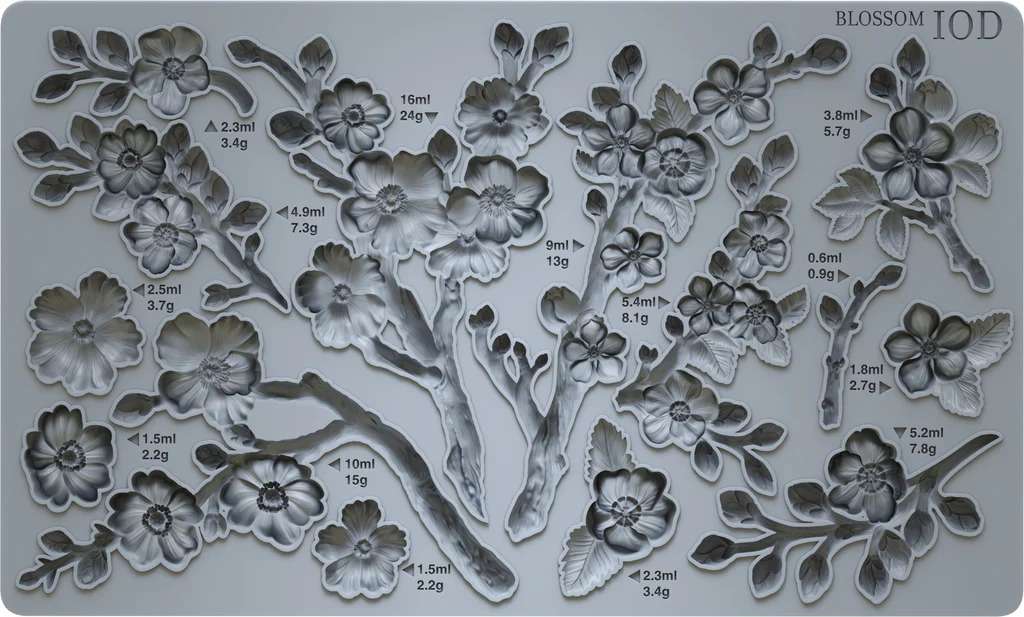 Blossom - IOD Mould