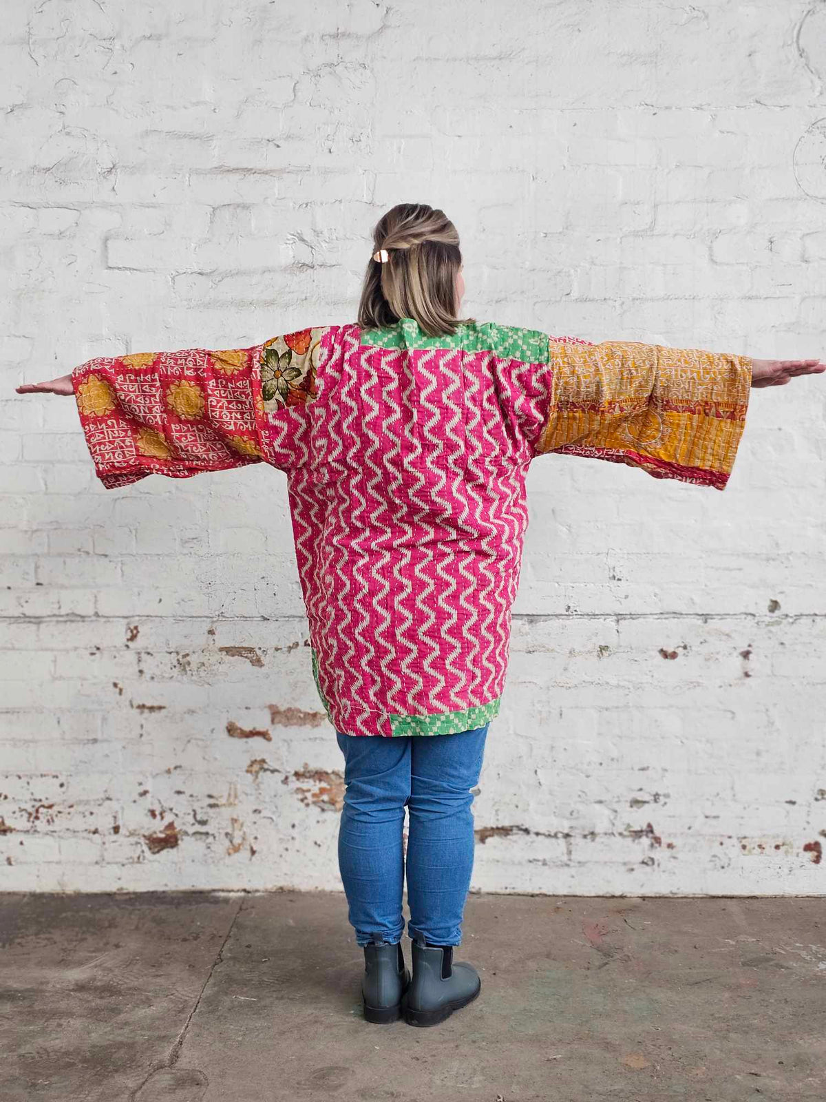 Vintage Kantha Kimono 23