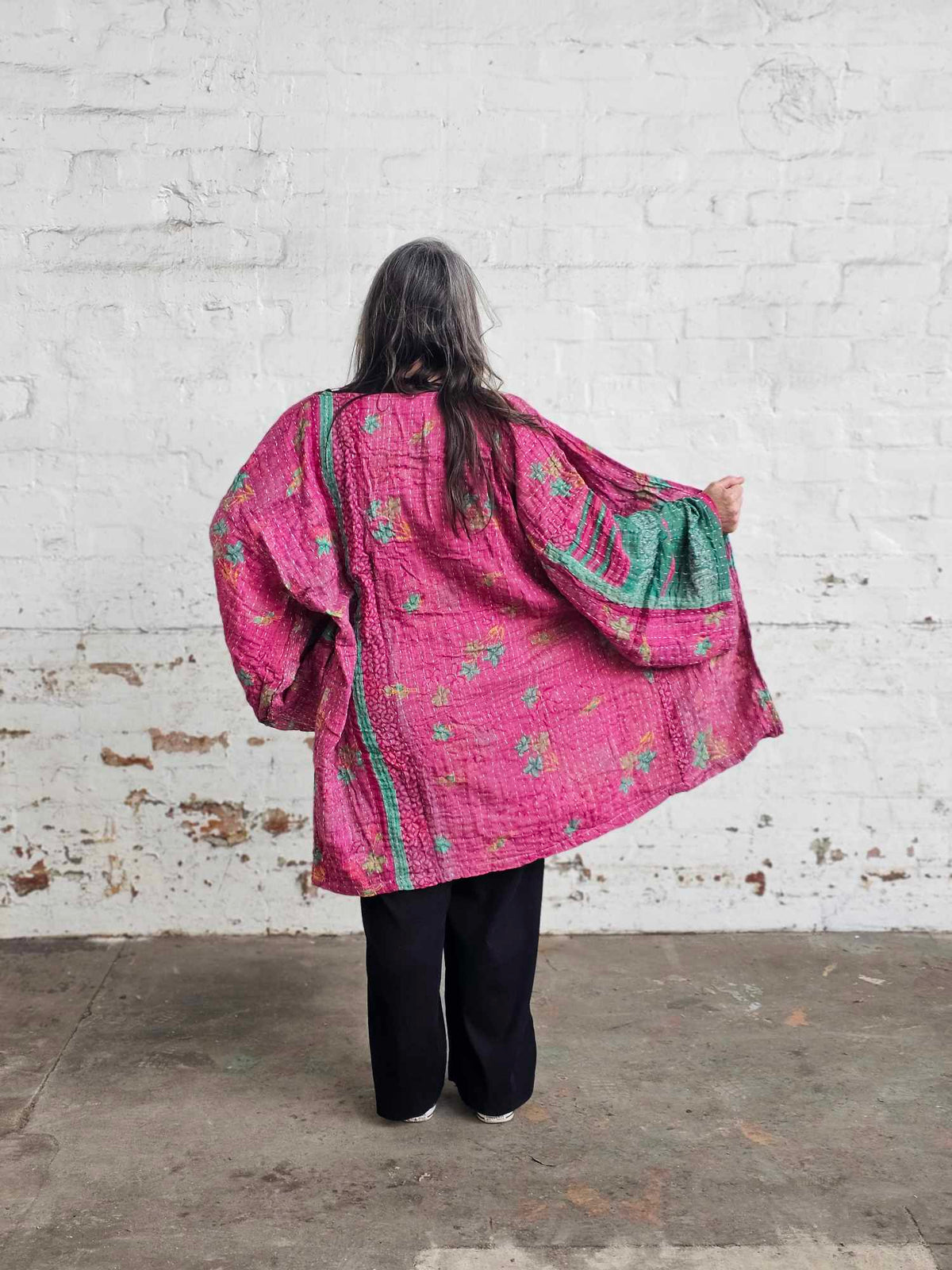 Vintage Kantha Kimono 5