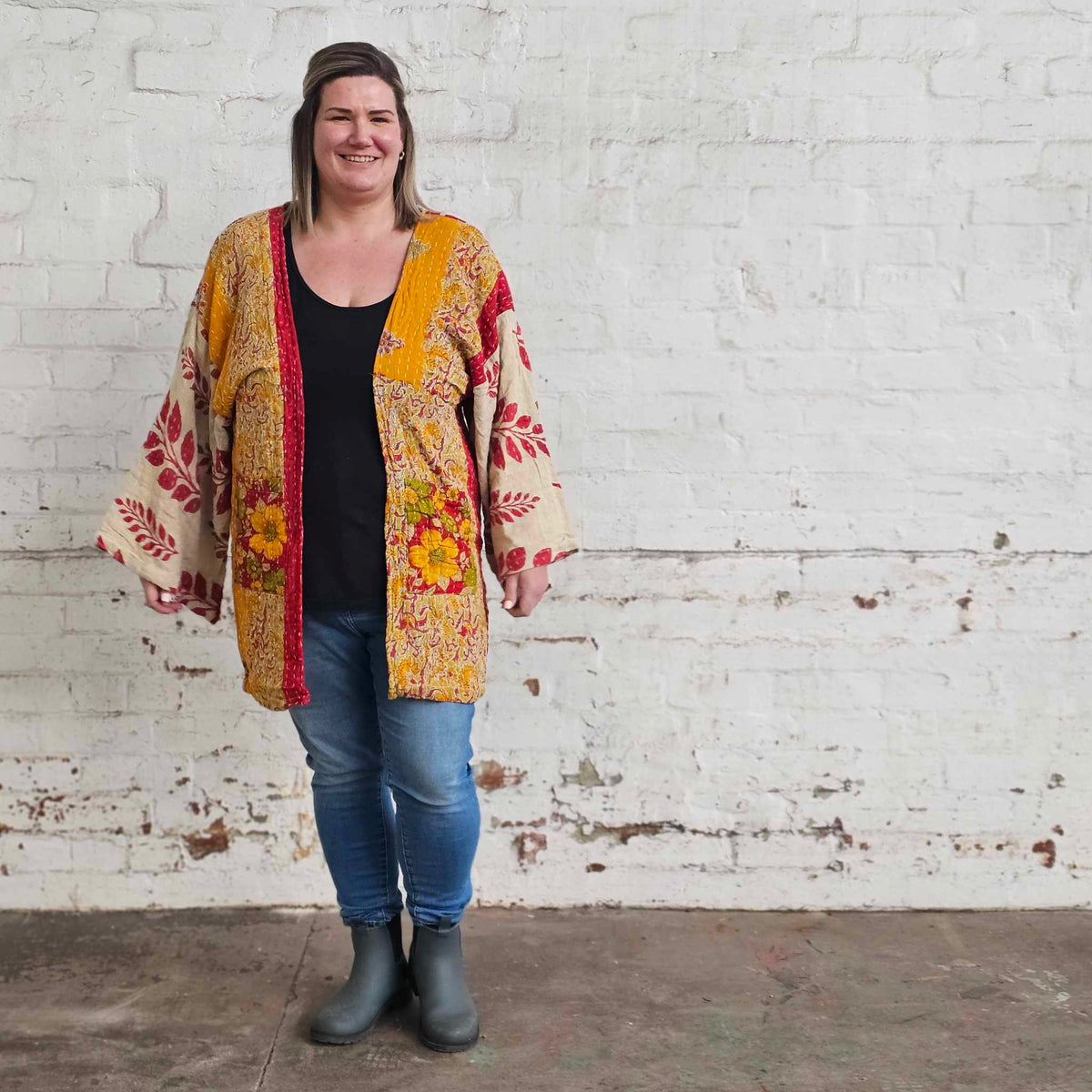 Vintage Kantha Kimono 2