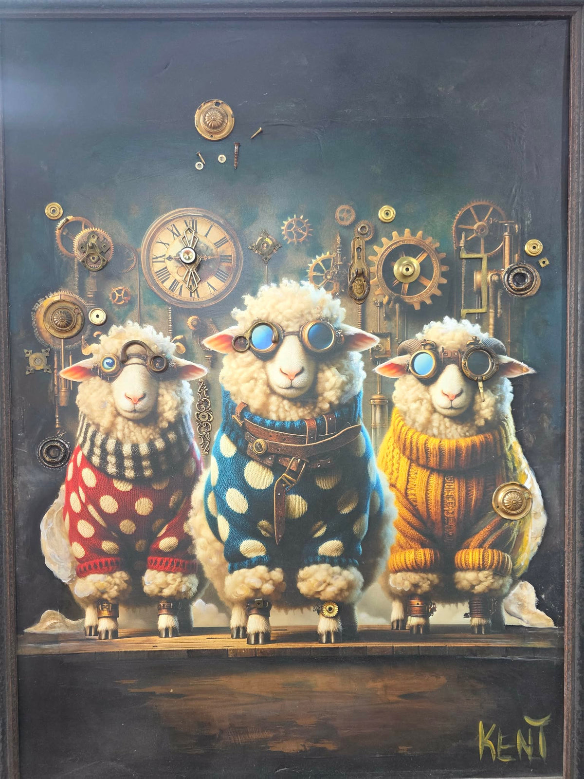 Steampunk Mixed Media Canvas Workshop Saturday August 15th