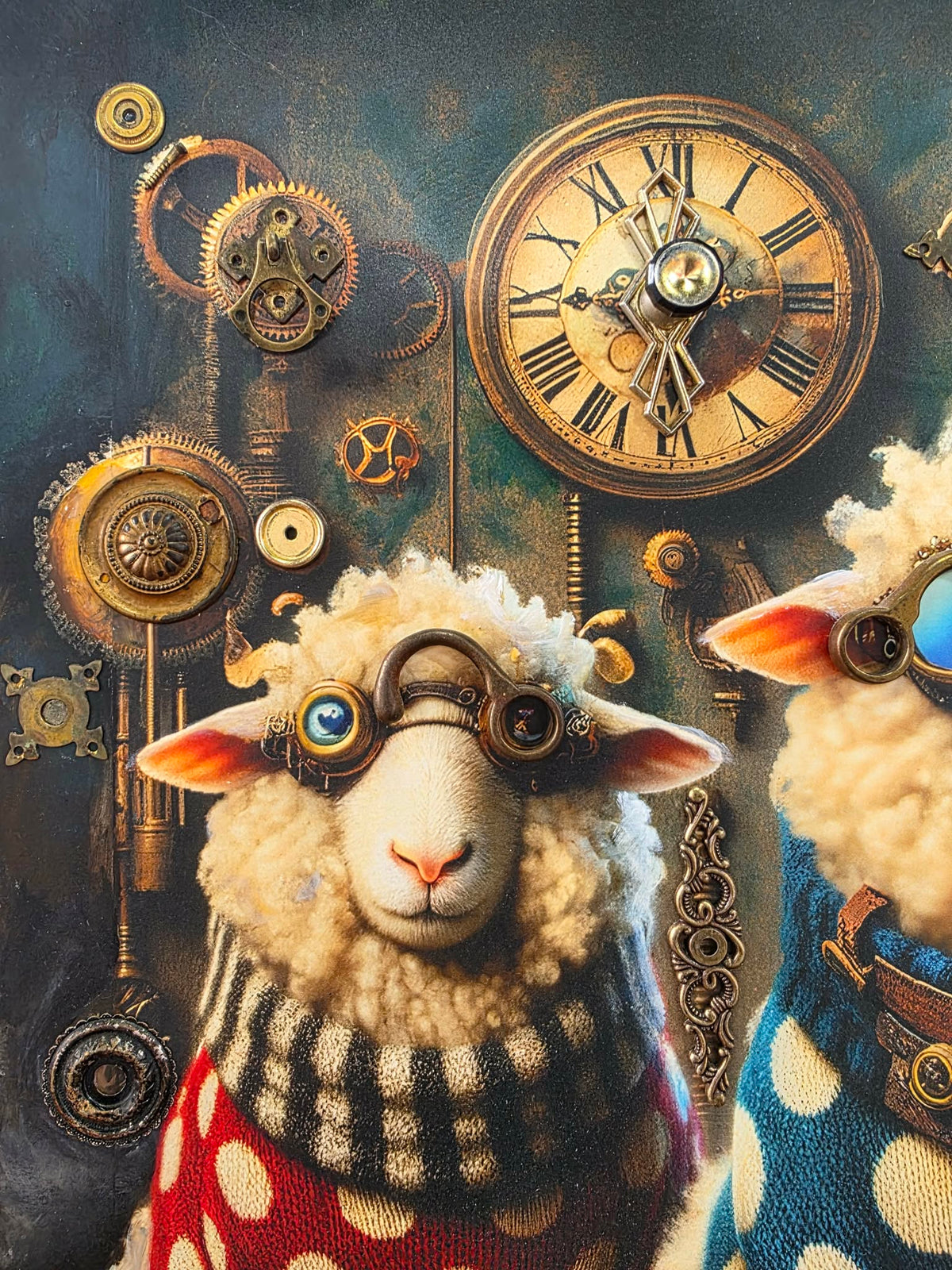 Steampunk Mixed Media Canvas Workshop Saturday August 15th