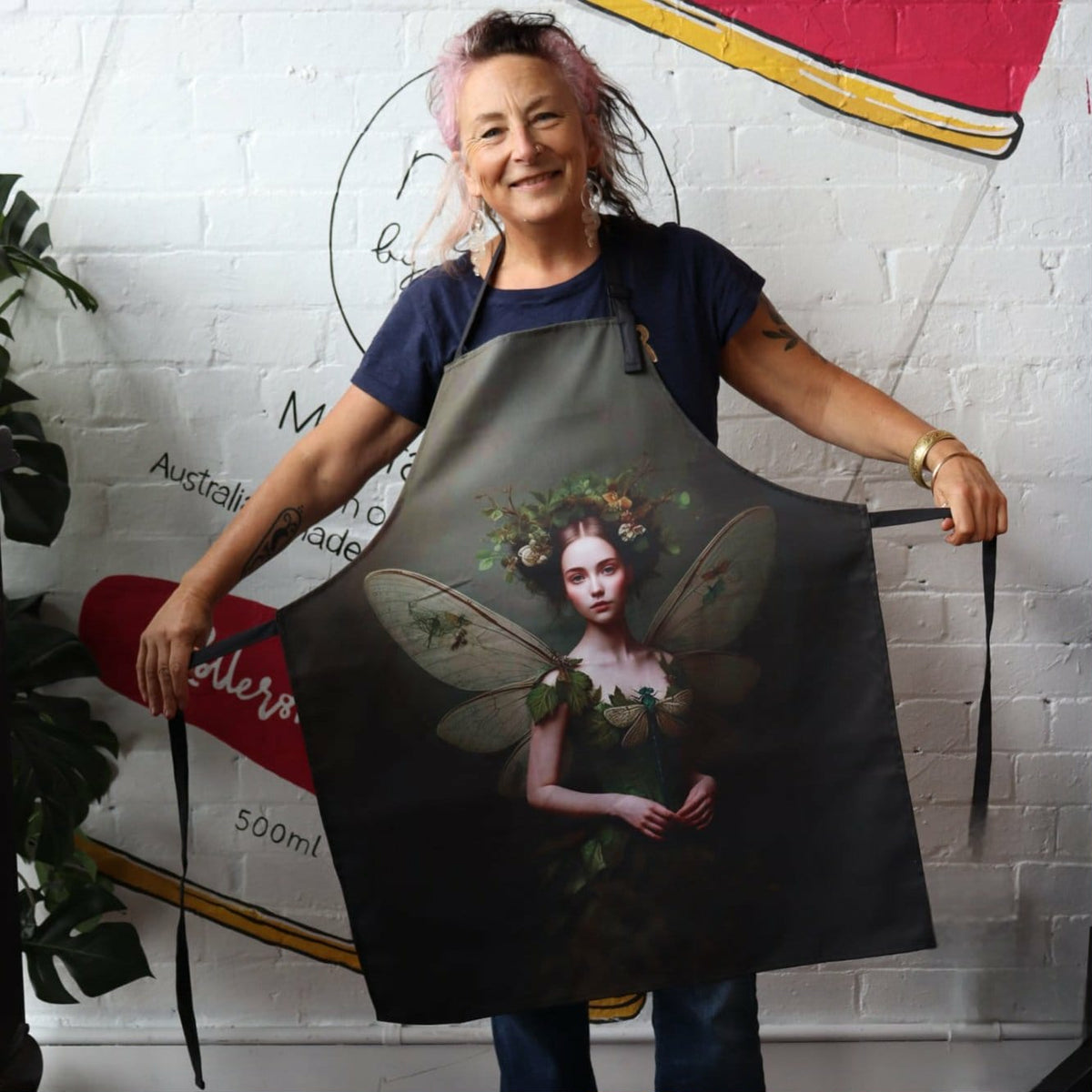 Mint By Michelle Apron - Green Grace