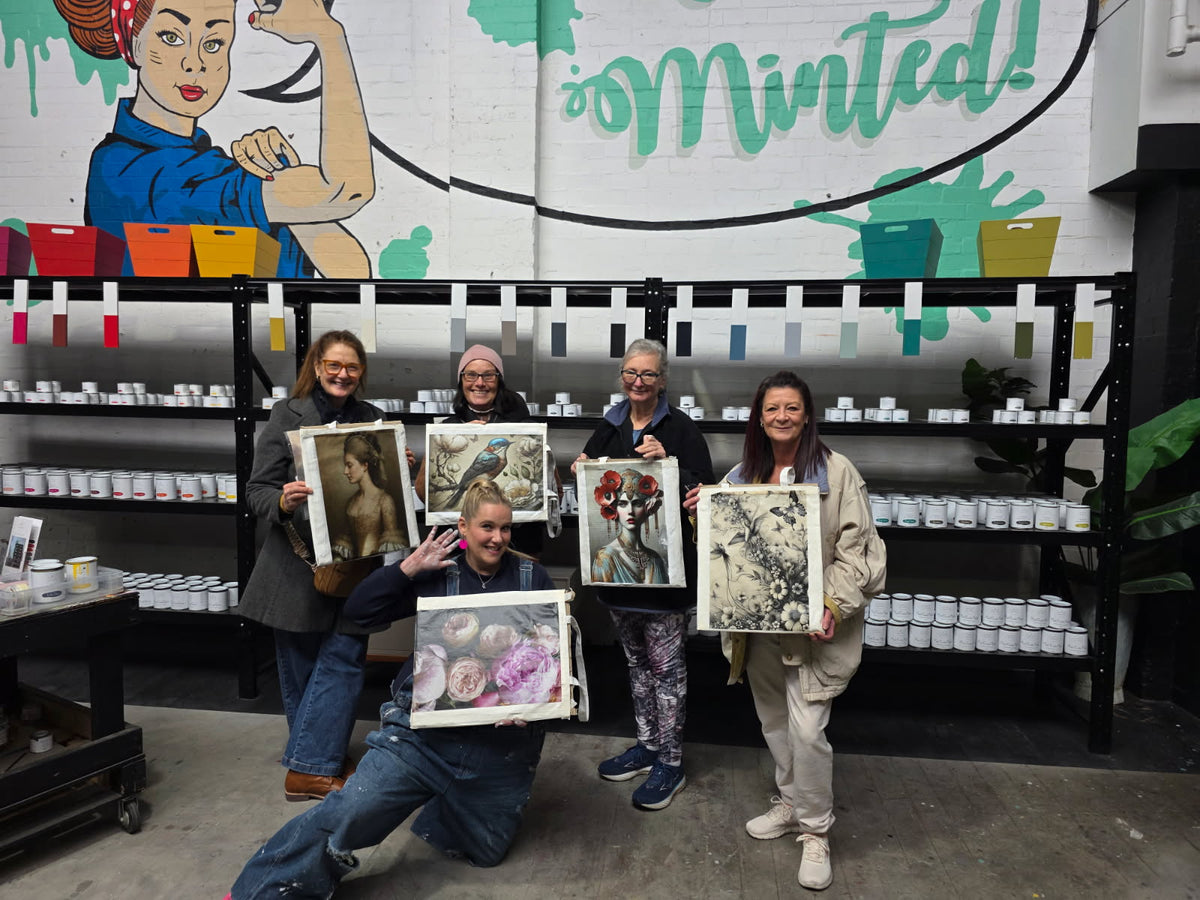 FREE! Decoupage &amp; Fabric Workshop