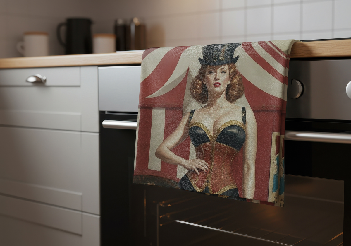 Mint Tea Towels - Carnival Queen