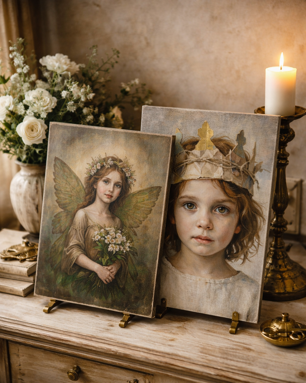 FREE! Decoupage onto Canvas workshop