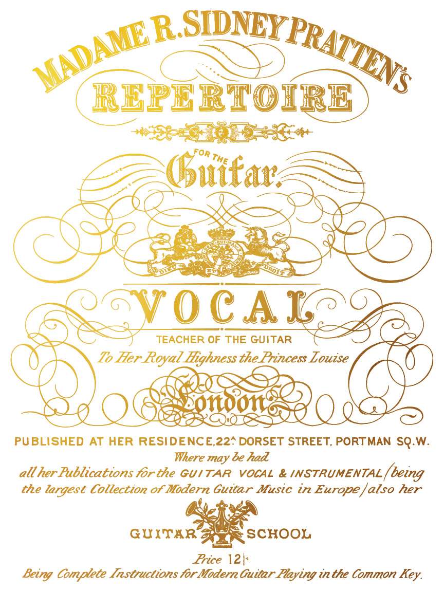 Curated Signage - IOD Gilded Transfers