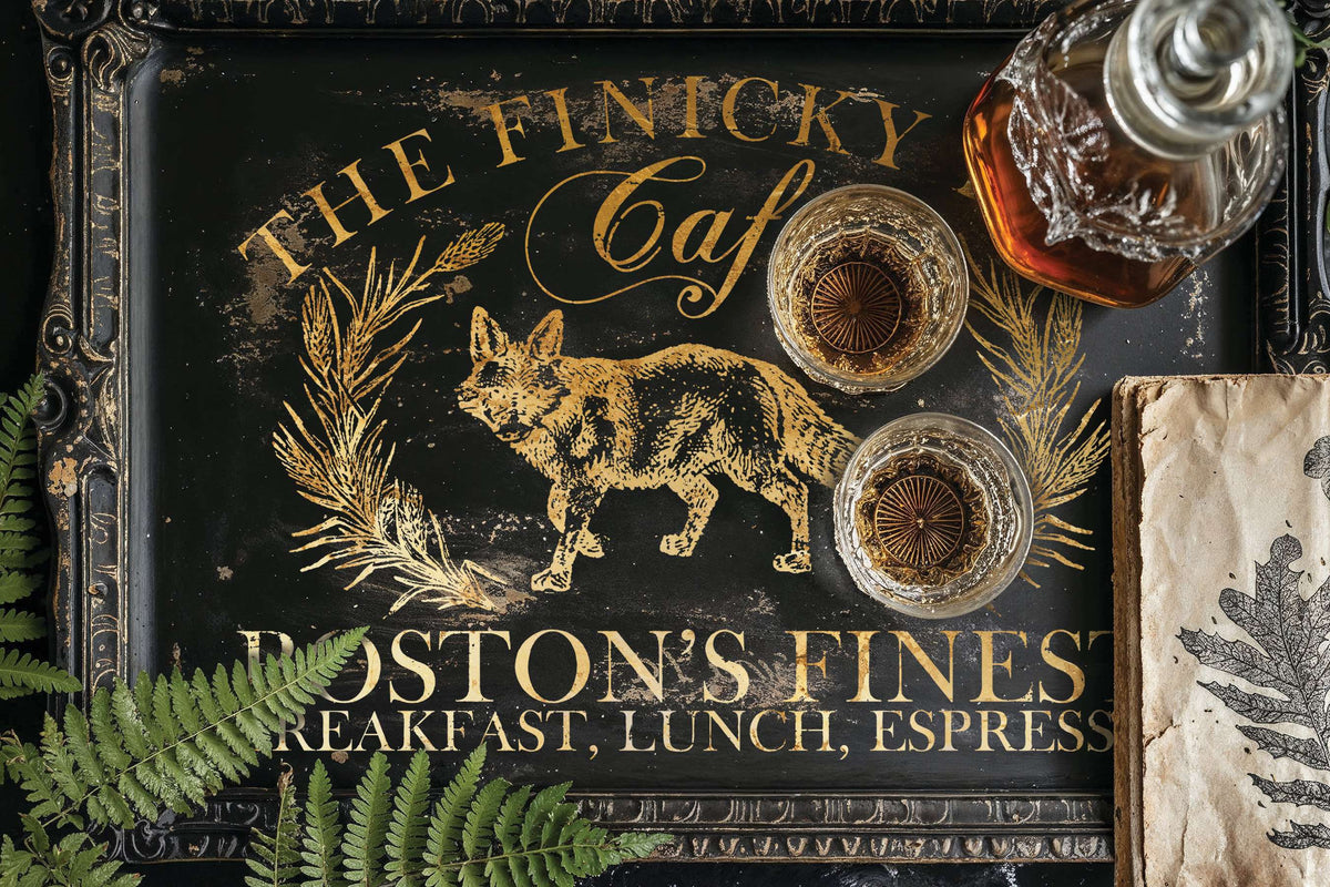 Curated Signage - IOD Gilded Transfers