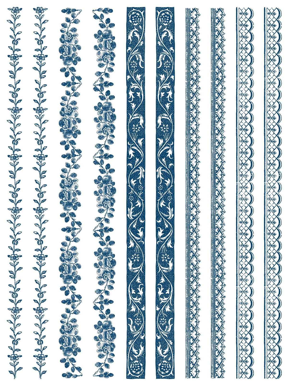 Delft Traditions Azure - IOD Paint Inlay
