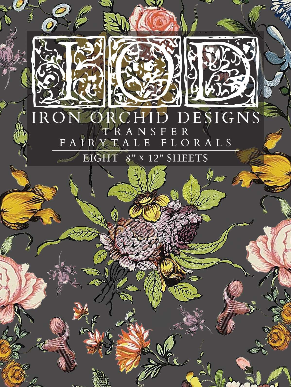 Fairytale Florals - IOD Transfers