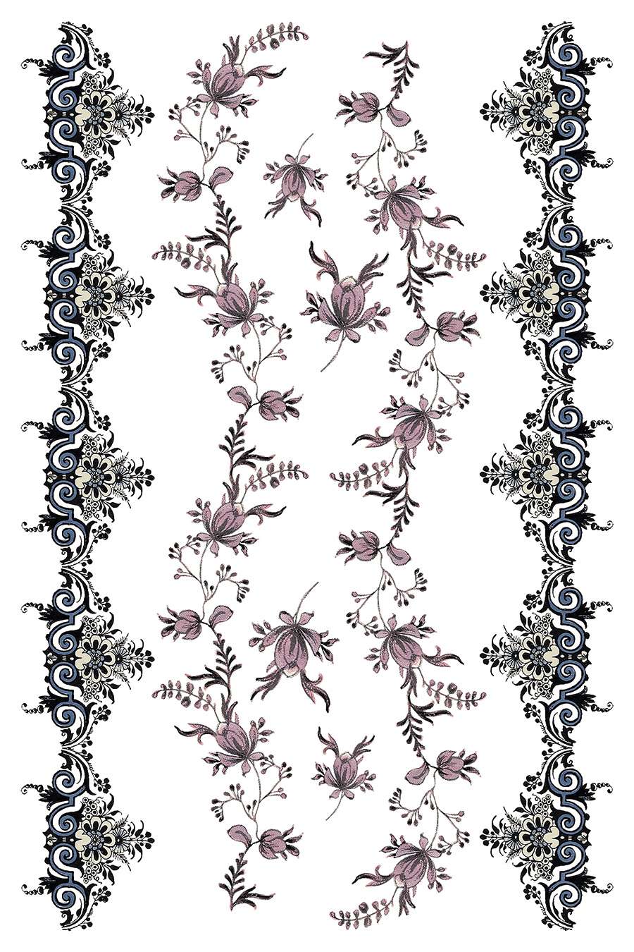 Fairytale Florals - IOD Transfers