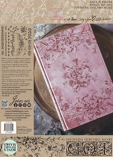 Flora &amp; Vine - IOD Stamp