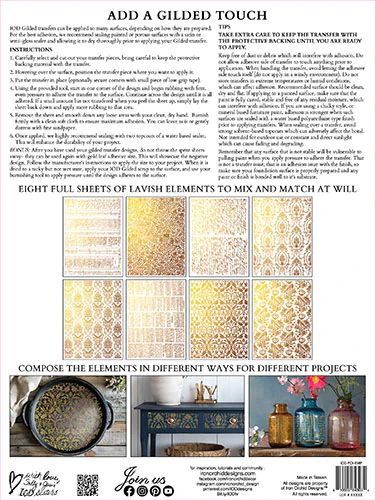 Emporium - IOD Gilded Transfers