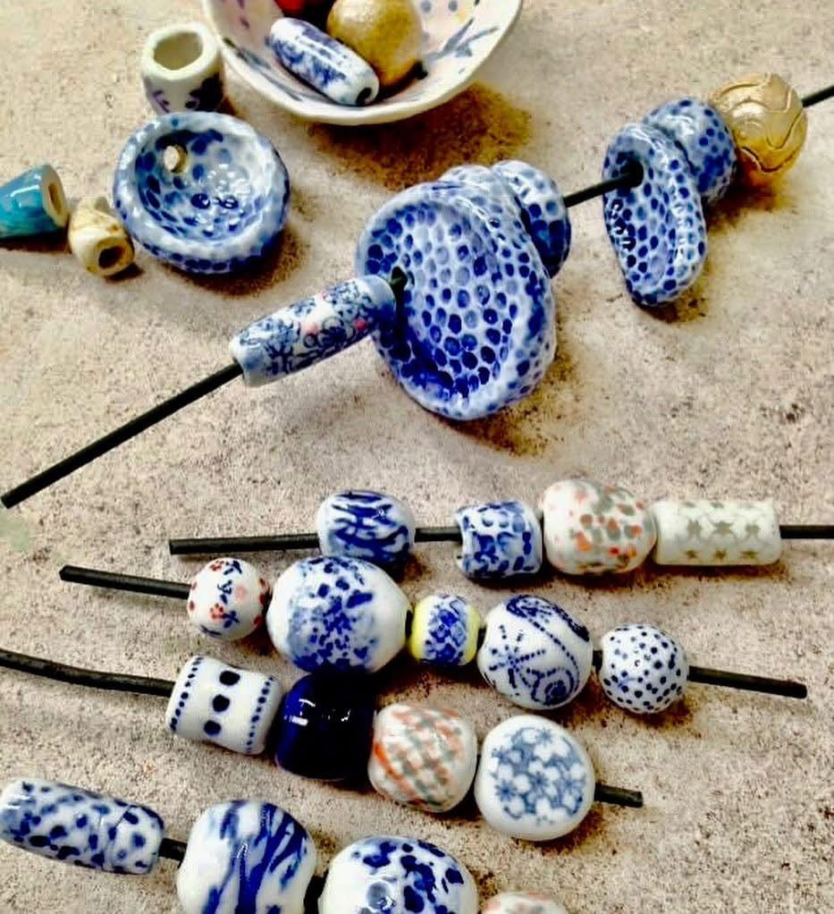 Porcelain Beads Two Part Workshop with Be My Keeper Ceramics Studio