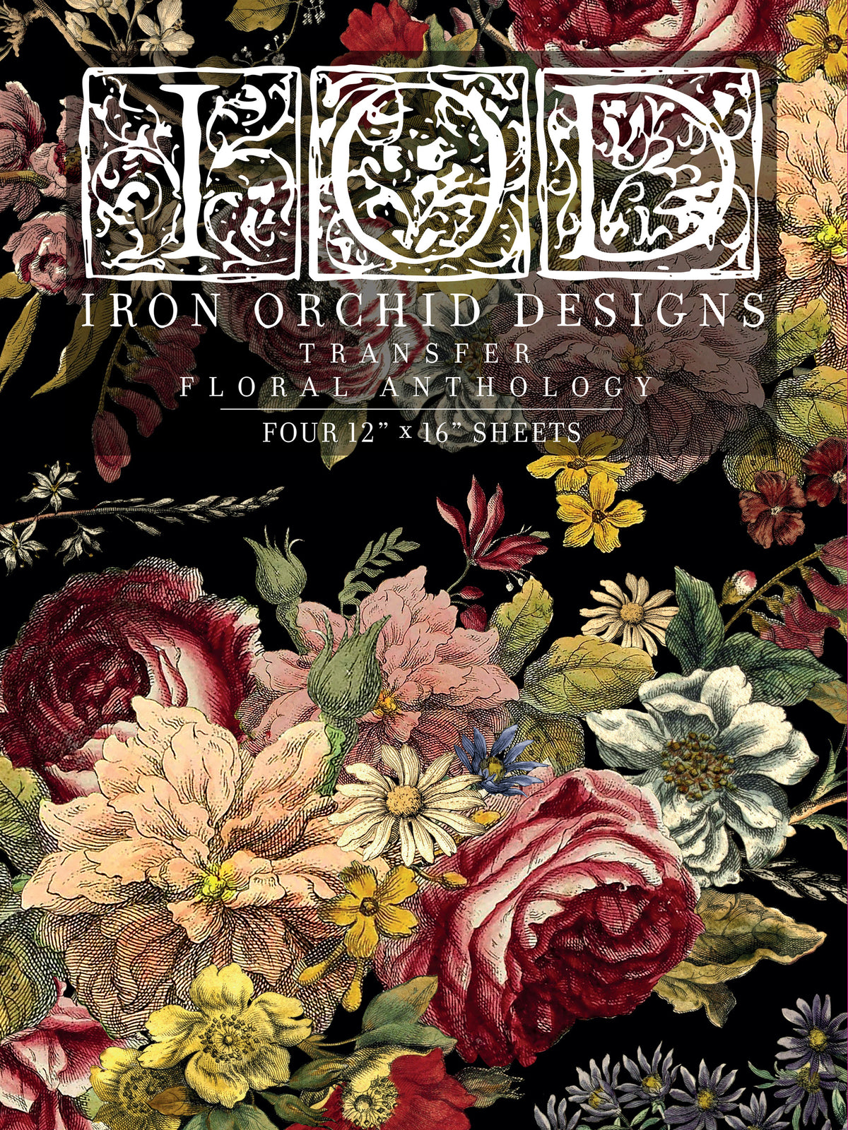 Floral Anthology - IOD Transfers