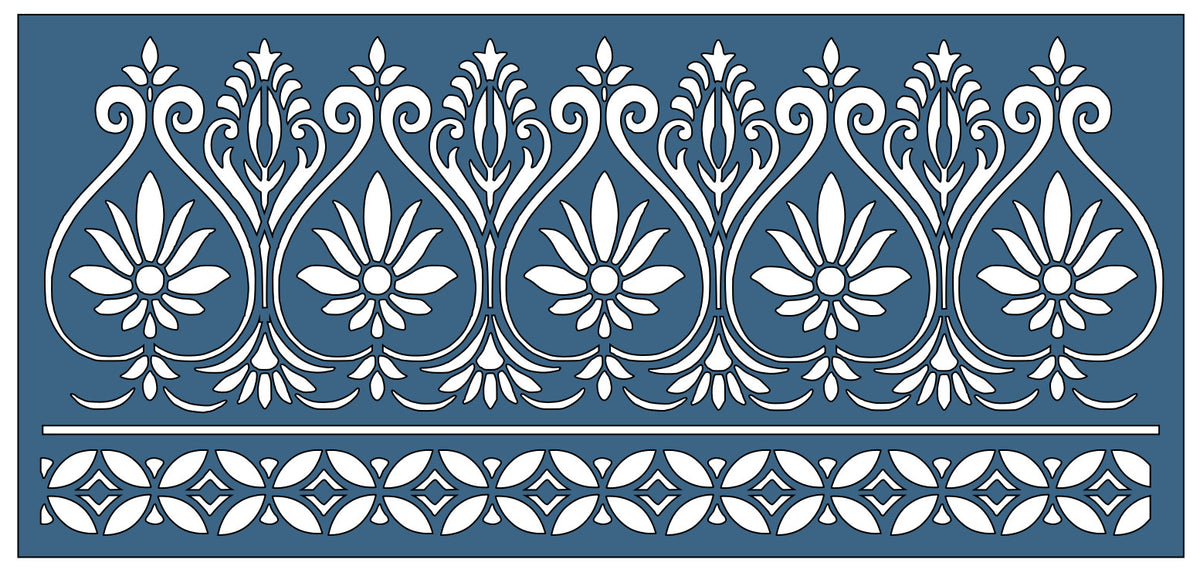Indian Fabric Design - Belle Stencils