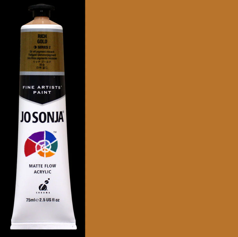 Jo Sonja Metallic Colours - Rich Gold