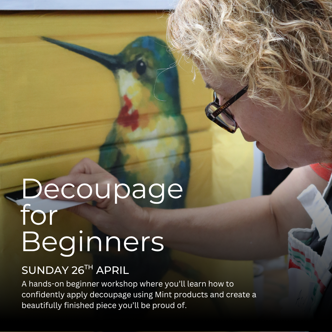 Decoupage for Beginners Workshop