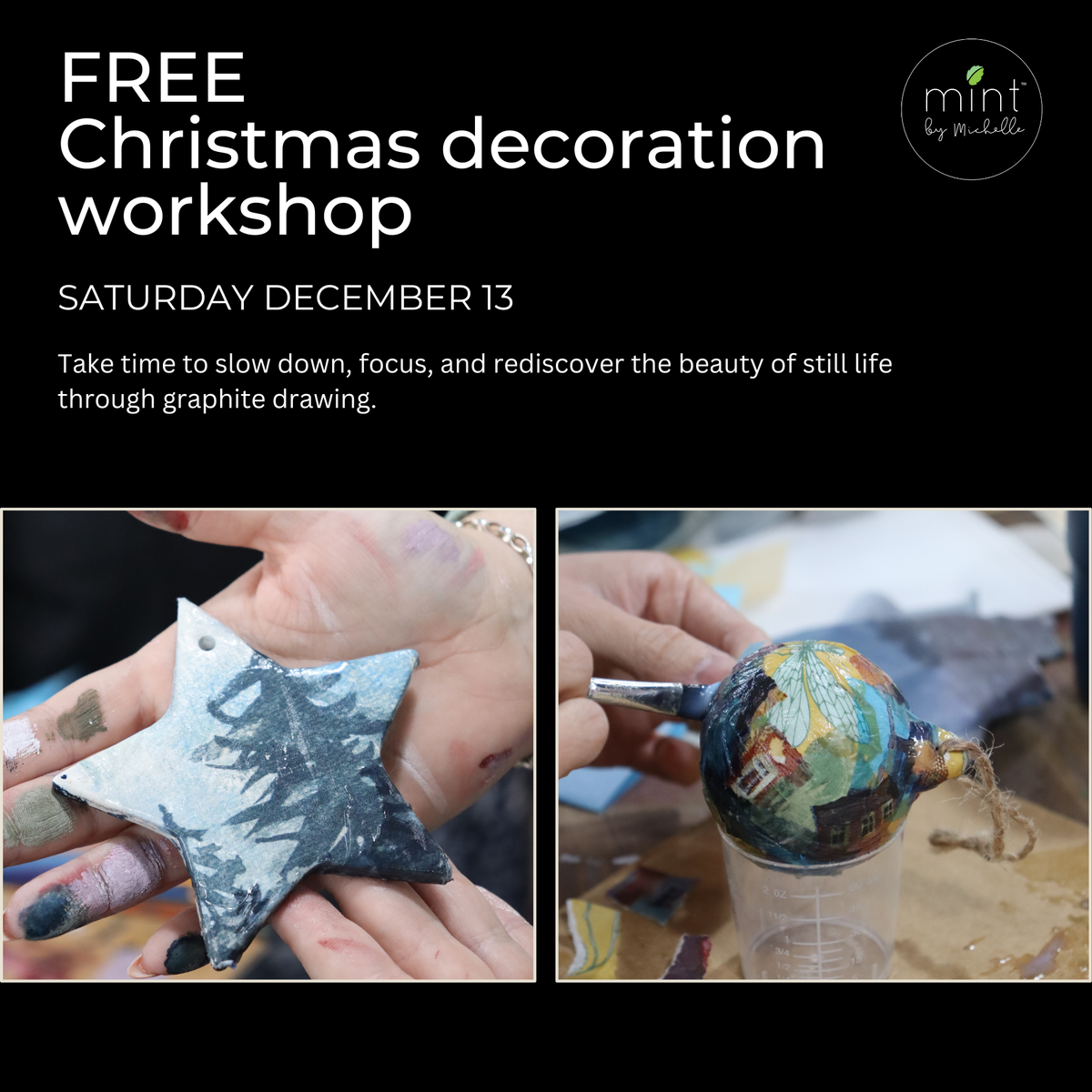 FREE! Christmas Bauble Workshop