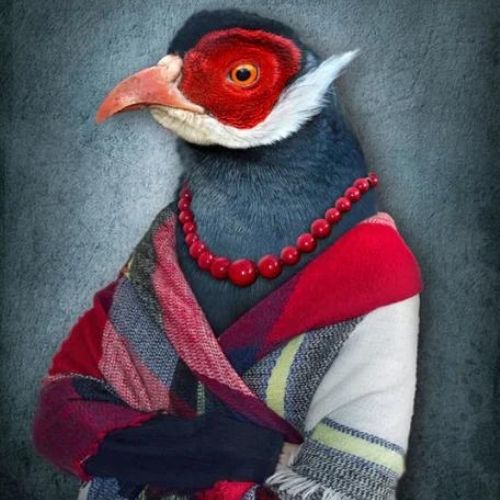 Nanna's Pearls Mint Decoupage Paper art  11.7 x 16.5 inches