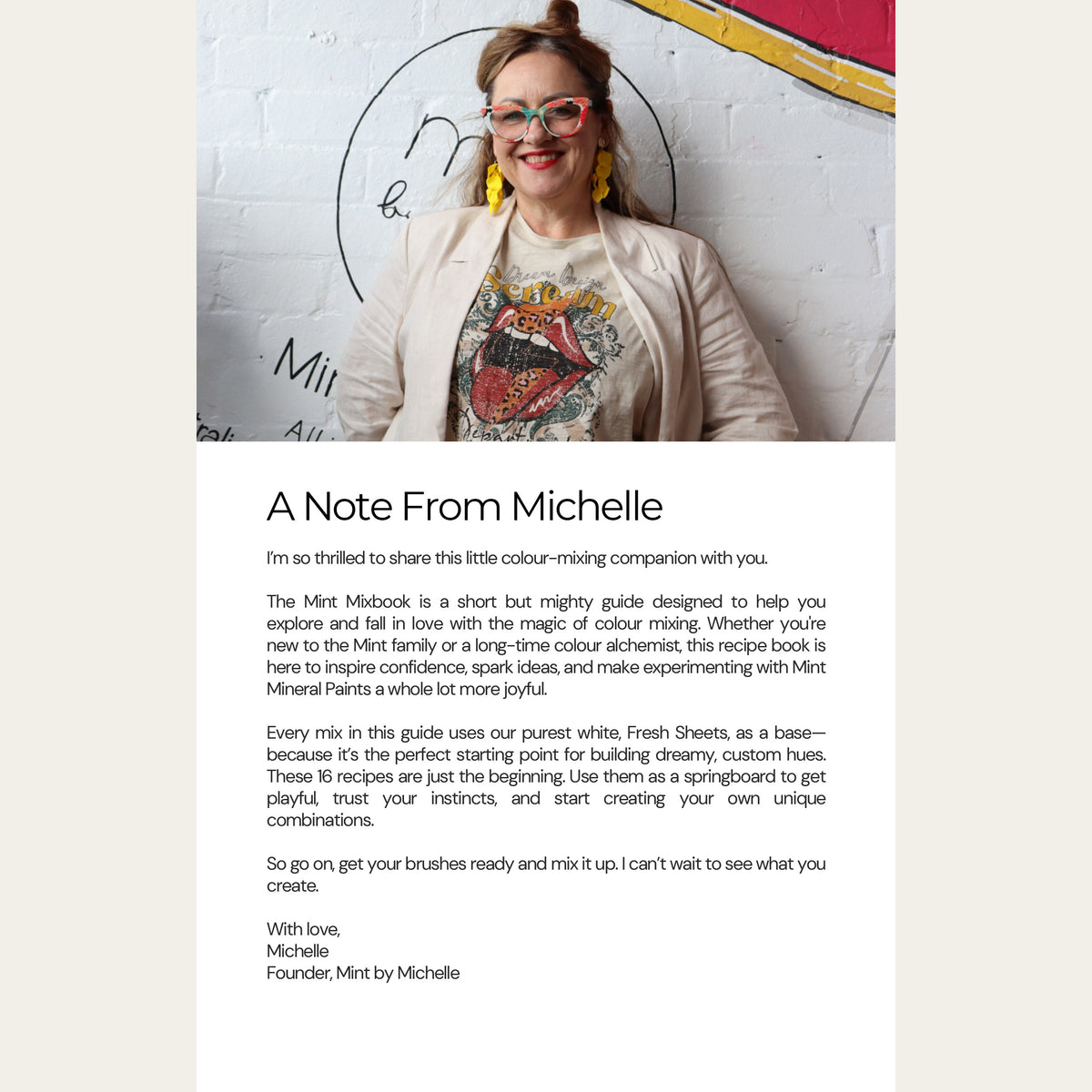 Mint Mix Book