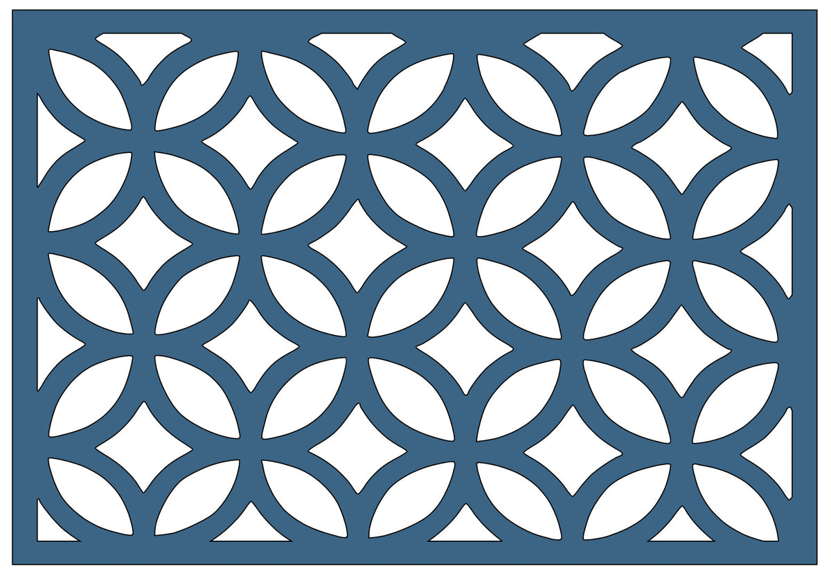 Retro Chunky Diamond - Belle Stencils