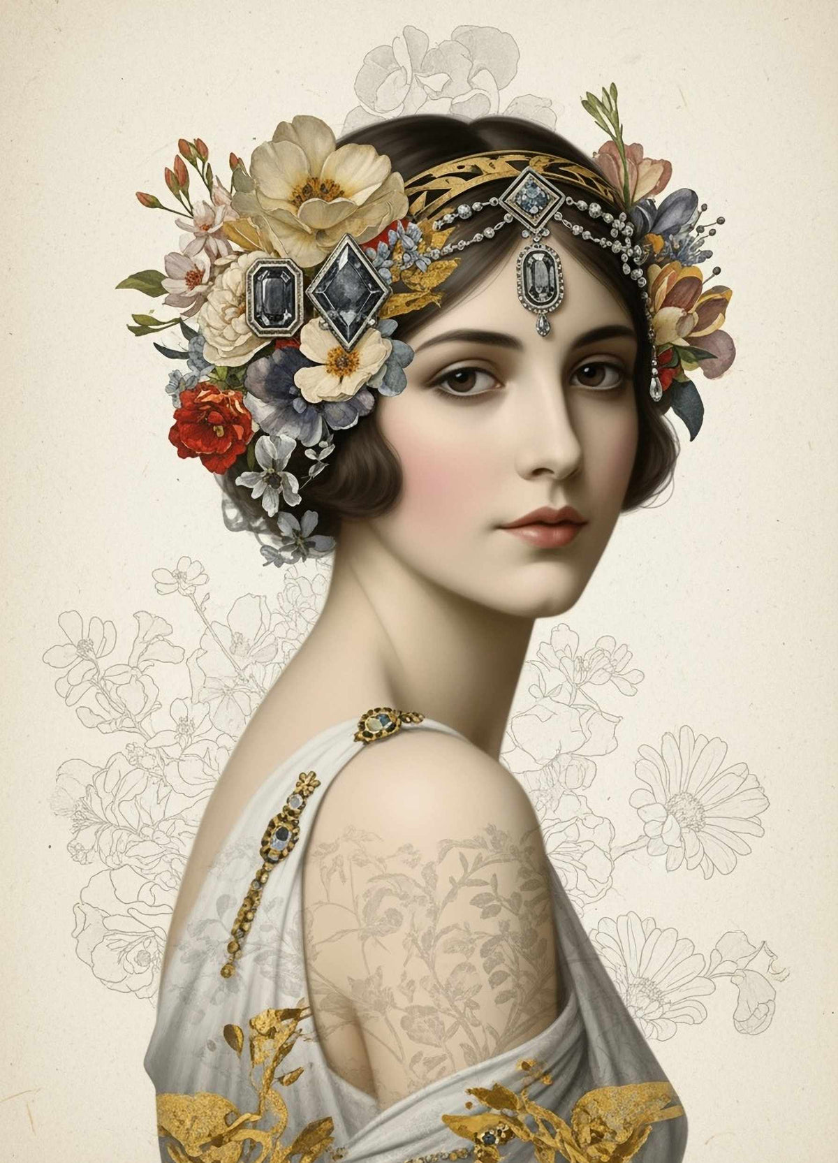 Still - A1 size large Decoupage Paper