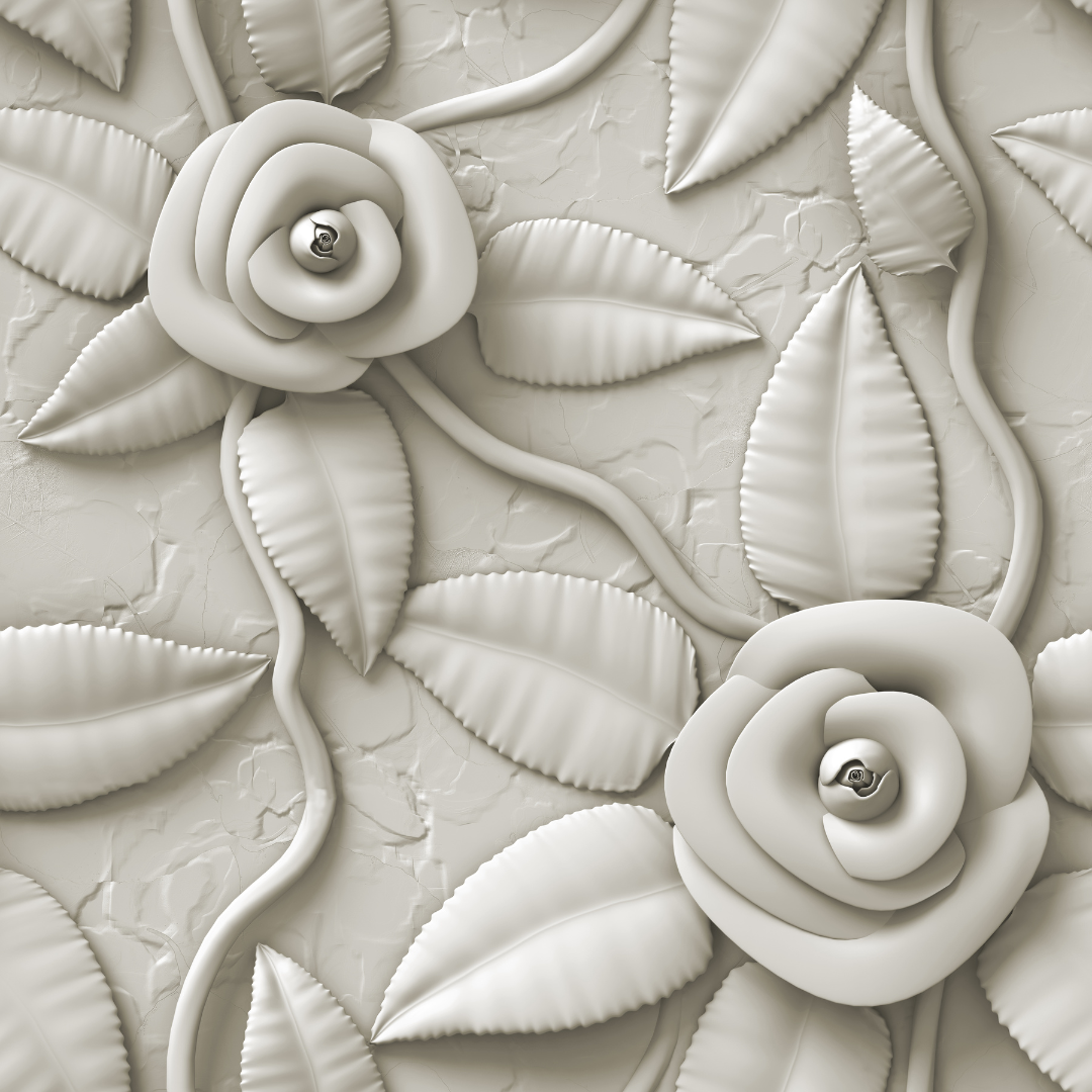 Pastel Florals - Mint Tissue Paper - Mint by michelle