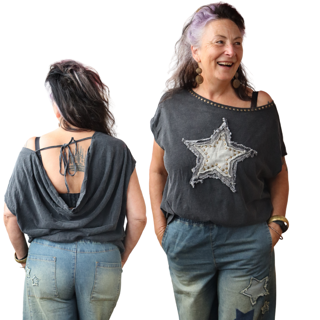 Starfall slouch top