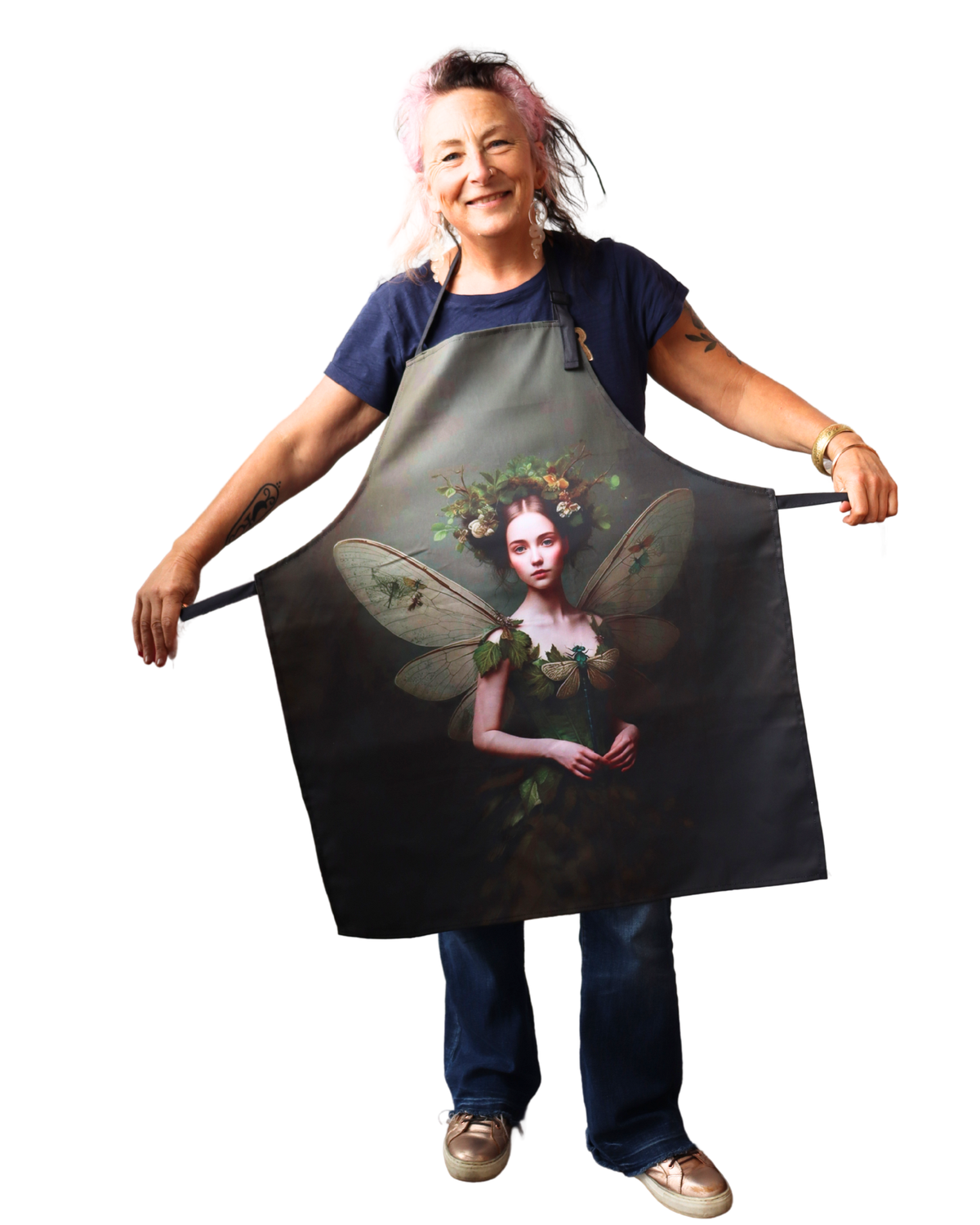 Mint By Michelle Apron - Green Grace