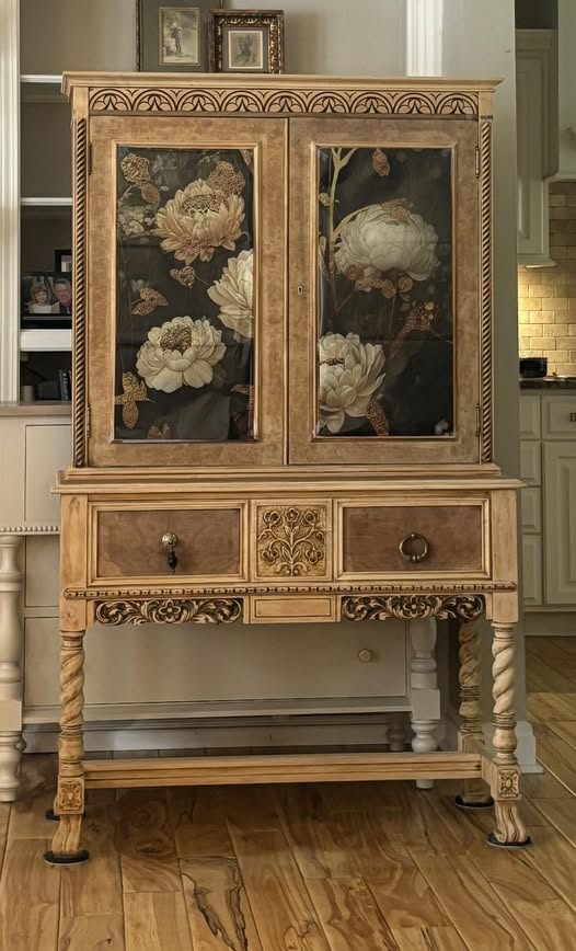 Autumn Blossoms - Mint Decoupage Paper