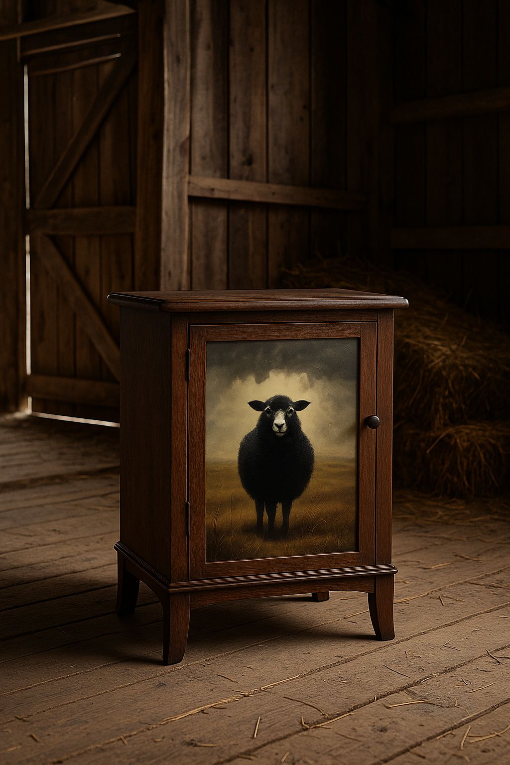 Black Sheep - Mint Decoupage Paper