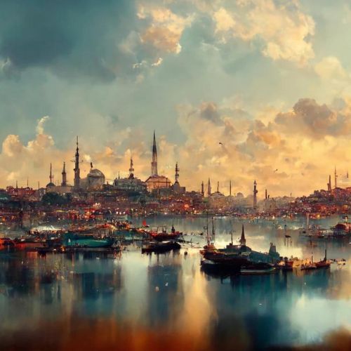 Istanbul NEW RELEASE art  11.7 x 16.5 inches