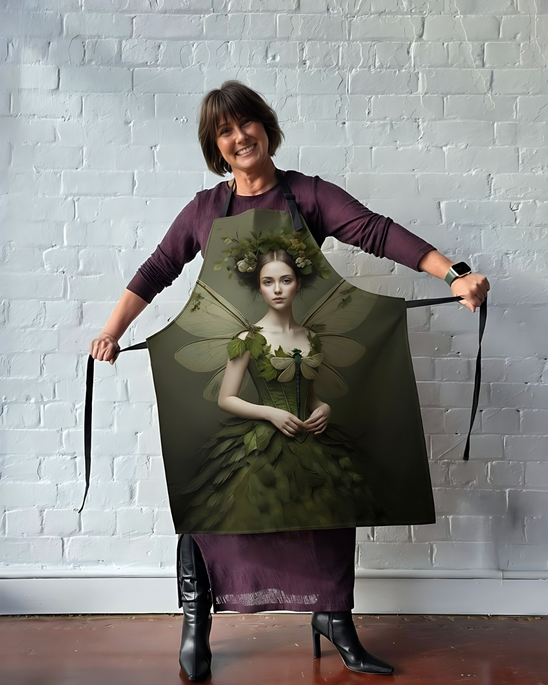 Mint By Michelle BUNDLE - Green Grace Apron & Tea Towel