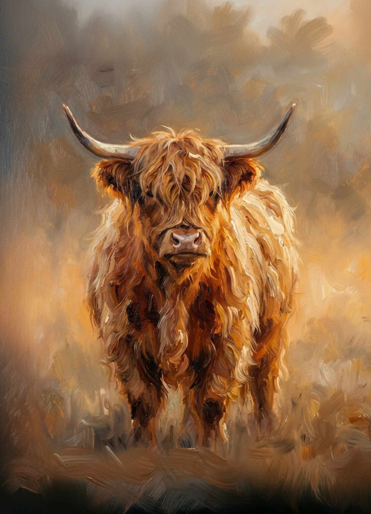 Highland Soul - A1 size large Decoupage Paper