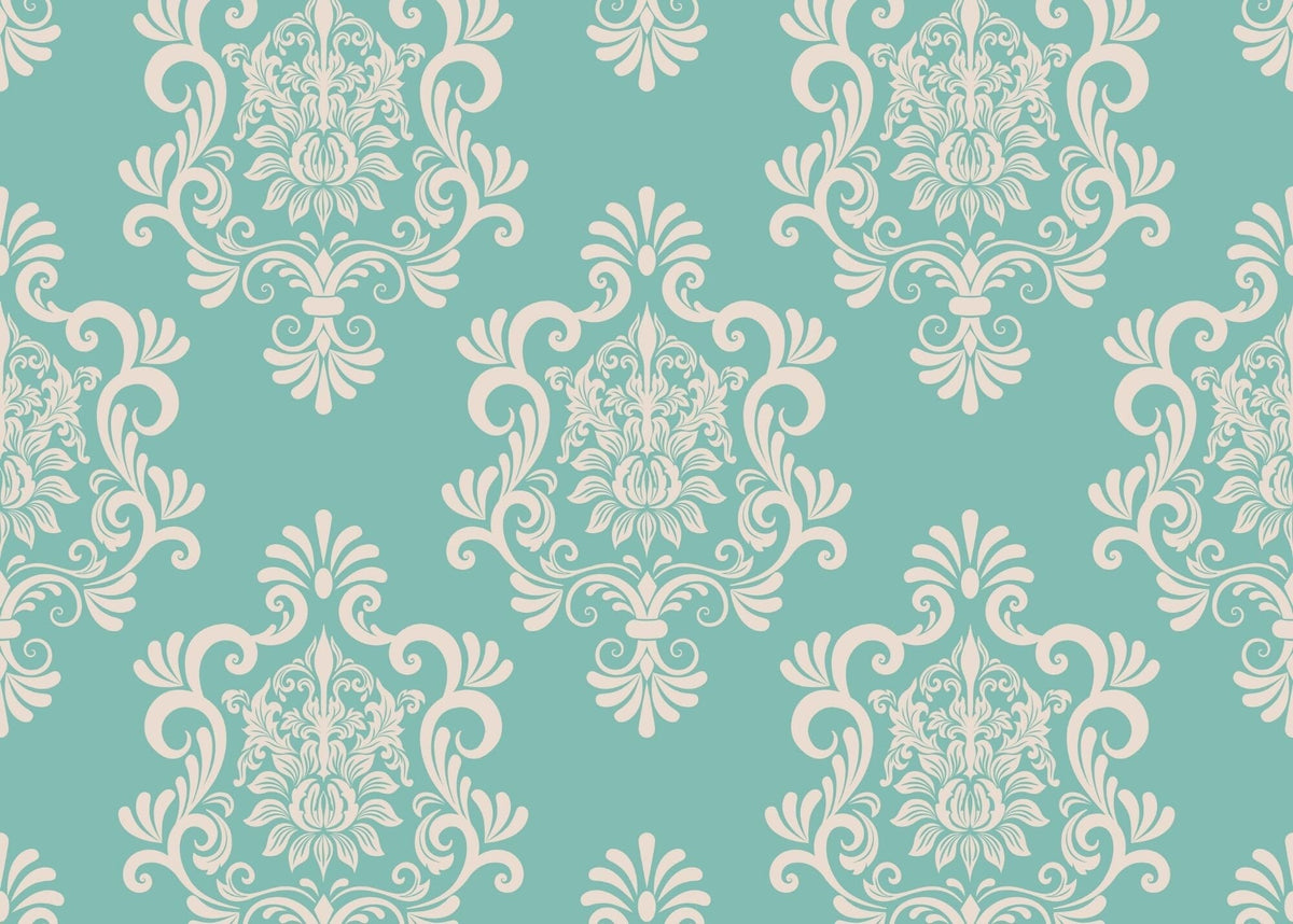 Damask - set of 3 repeat pattern decoupage paper