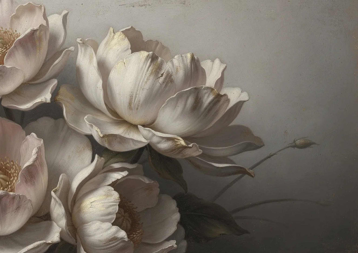 Ivory Dusk - A1 size large Decoupage Paper