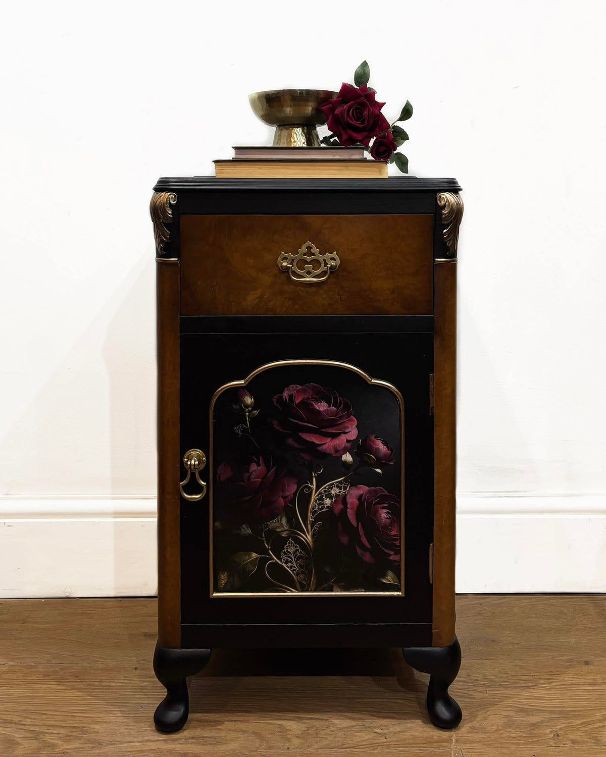 Gilded Bloom - Mint Decoupage Paper