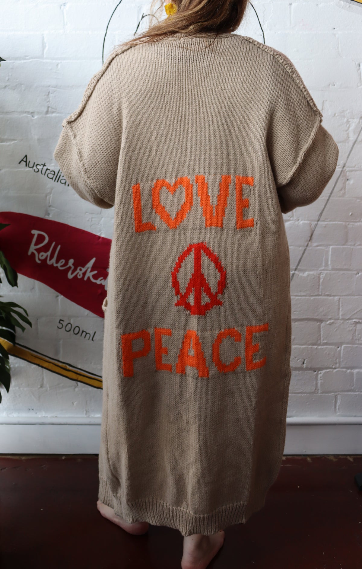 Peace Cardigan