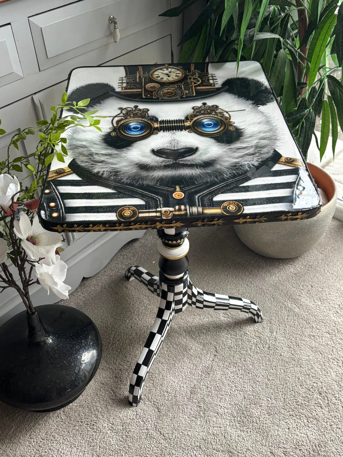 PET PANDA - Mint Decoupage Paper