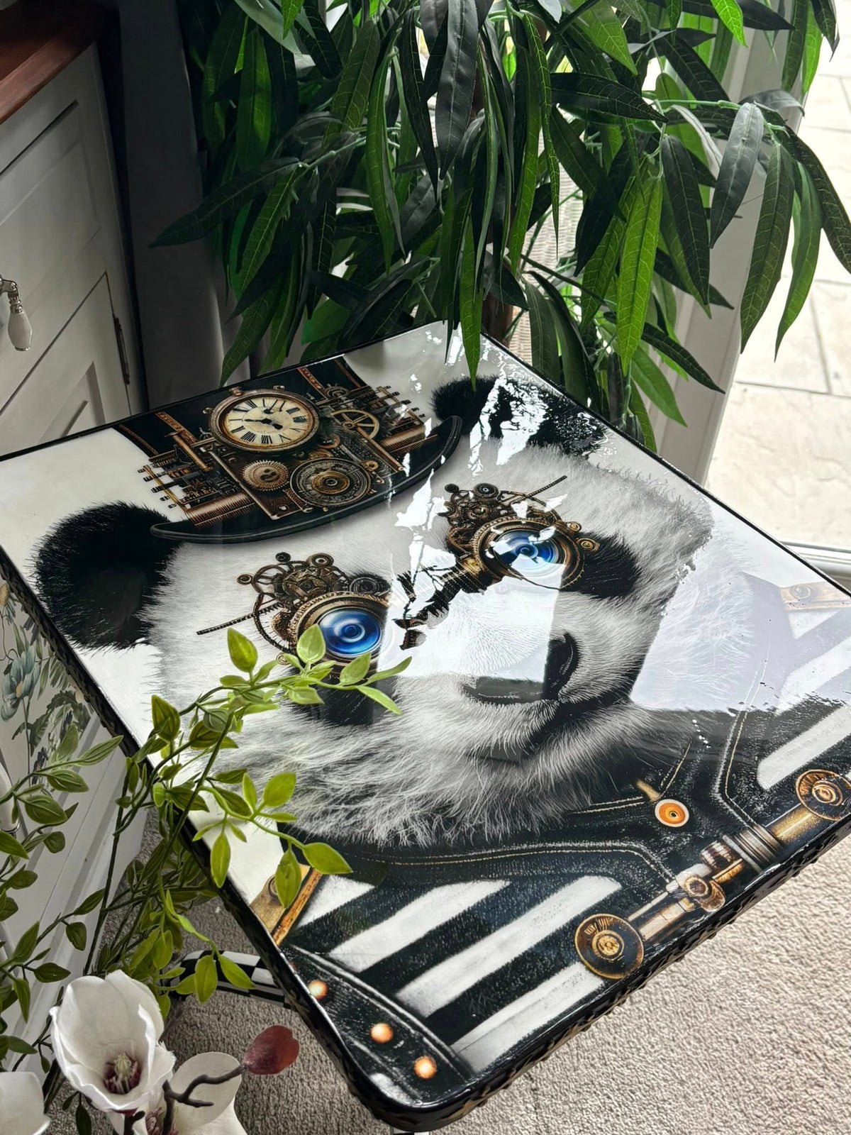 PET PANDA - Mint Decoupage Paper