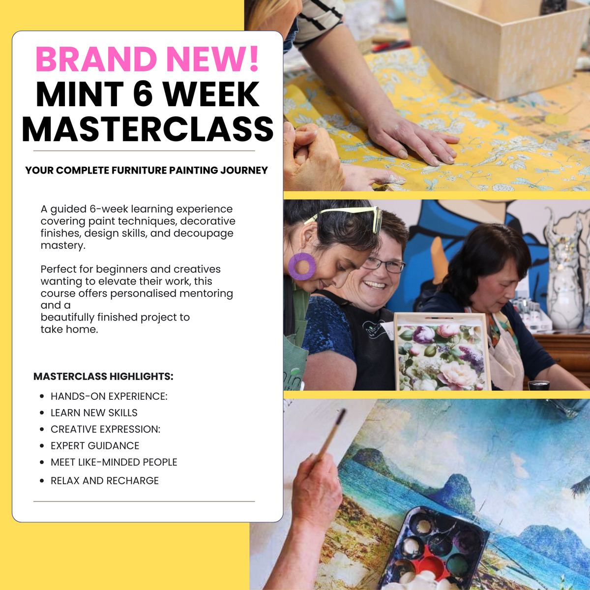 BRAND NEW! Mint 6-Week mastercourse - Feb-April 2026